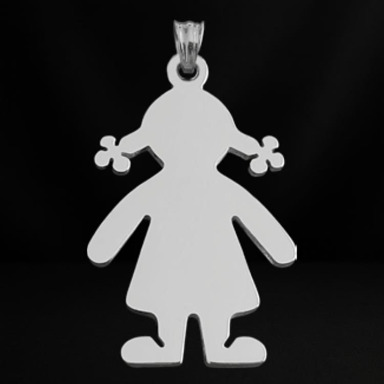 Small Girl Pendant